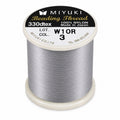 Hilo Plateado Miyuki N 03 Beading Thread para tejido con mostacillas Miyuki