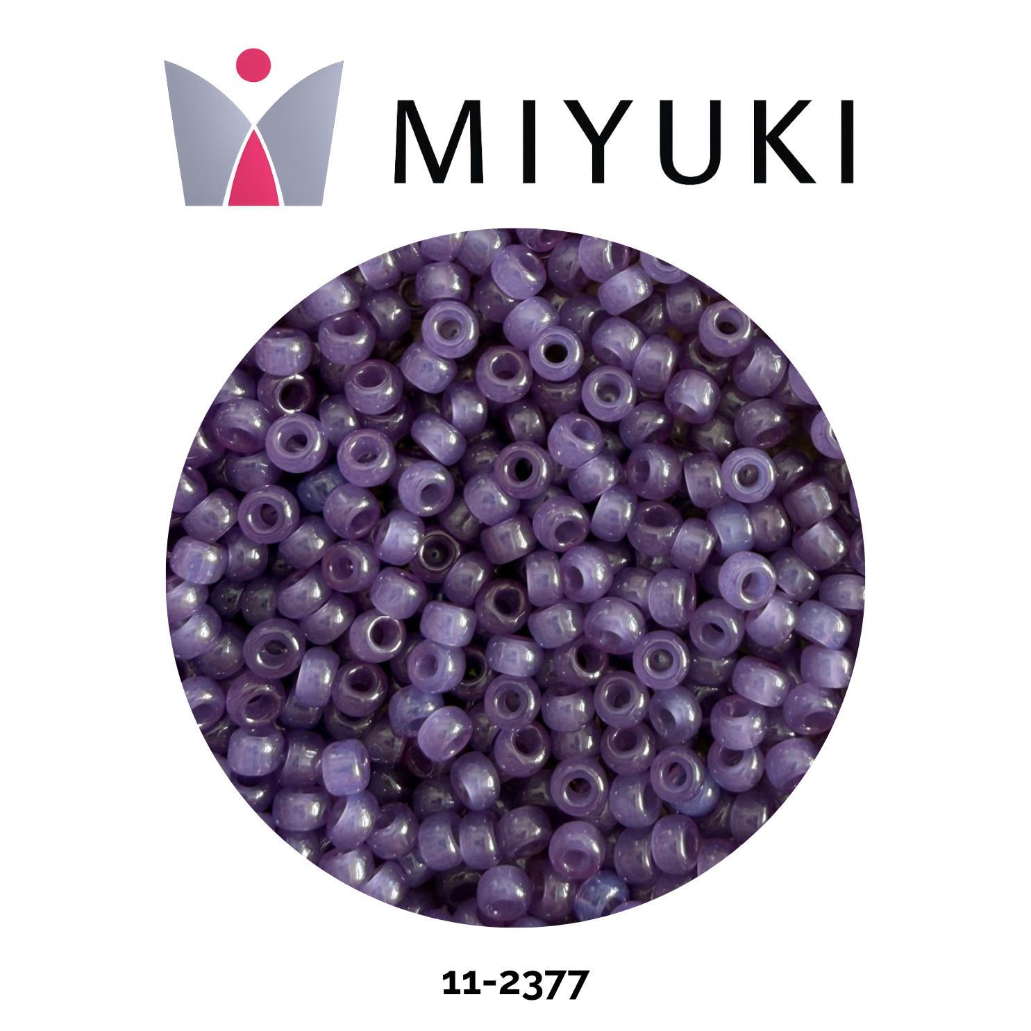 Miyuki Rocalla 11/0 11-2377 Ceylon Translucent Lavender 10g