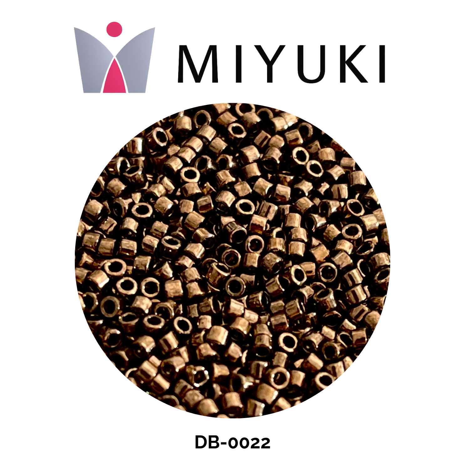 Miyuki Delica 11/0 DB0022 Metallic Bronze 5g