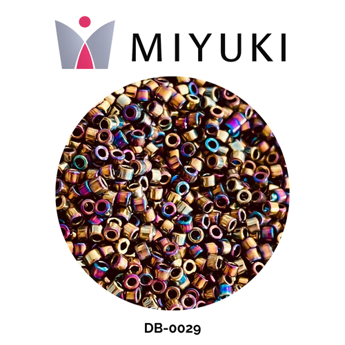 Miyuki Delica 11/0 DB0029 Metallic Iris Bronze 5g