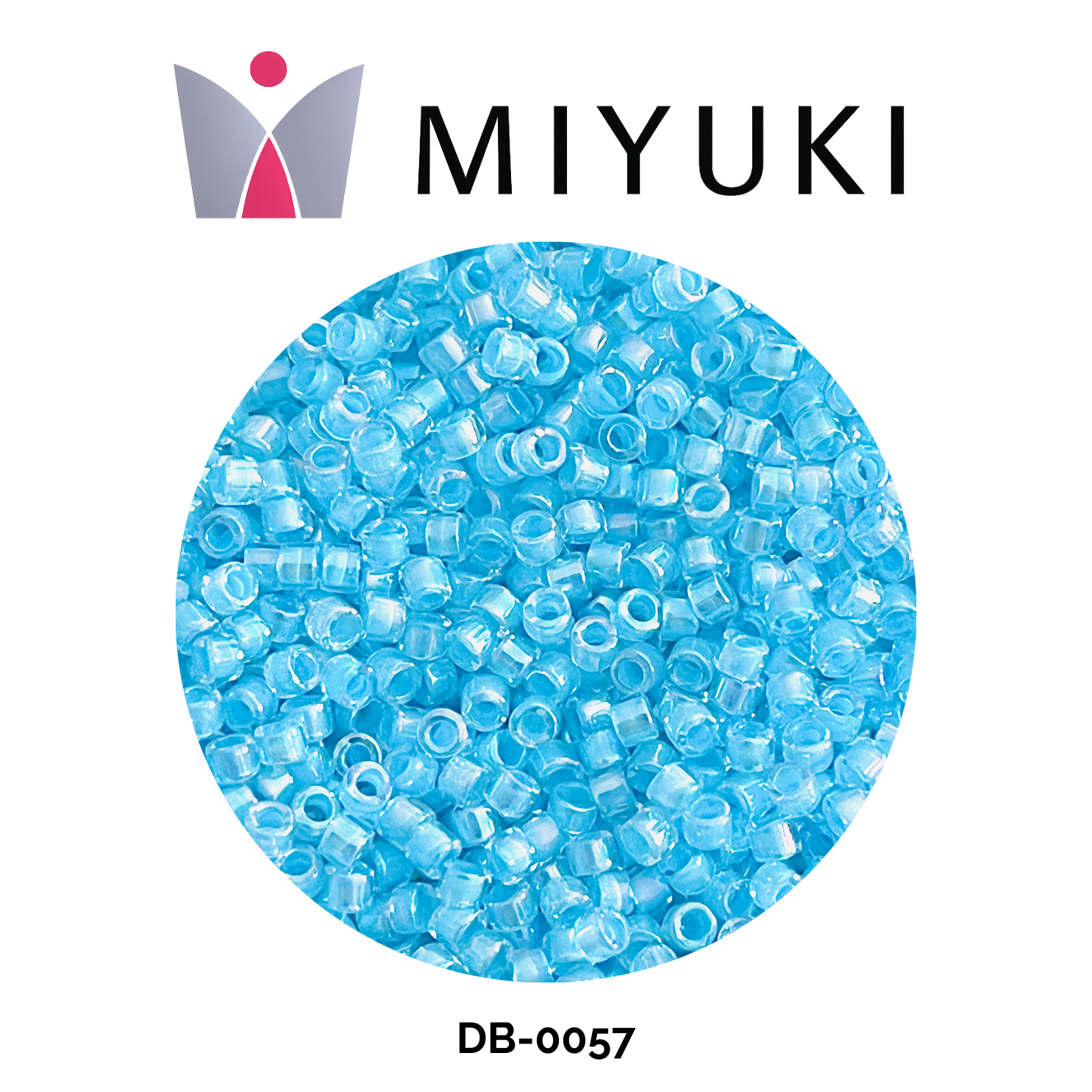 Miyuki Delica 11/0 DB0057 Sky Blue AB 5g