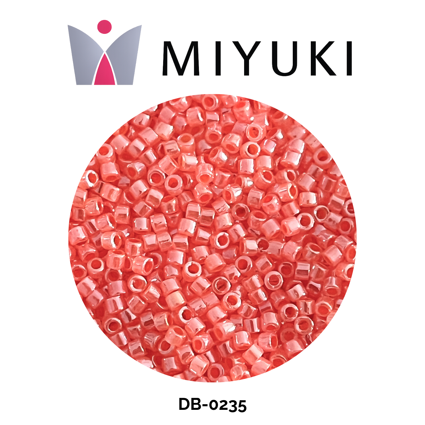 Miyuki Delica 11/0 DB0235 Ceylon Salmon Pink 5g