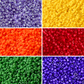 Kit Delica 11/0 Miyuki Arcoíris Vivo | 6 Colores Pop 30g