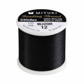 Hilo Negro Miyuki N 12 Beading Thread para tejido con mostacillas Miyuki