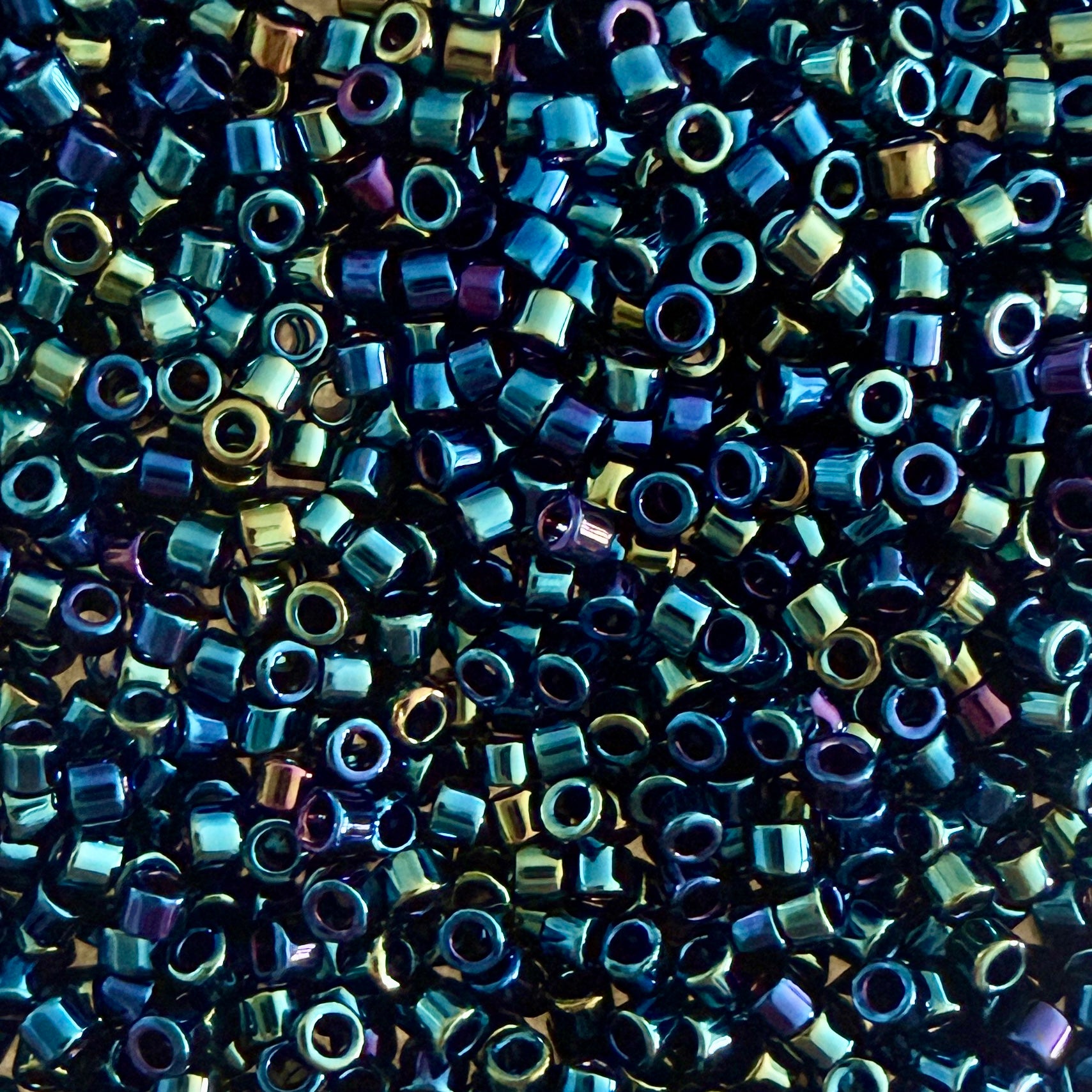 Miyuki Delica 11/0 DB0002 Metallic Iris Dark Blue