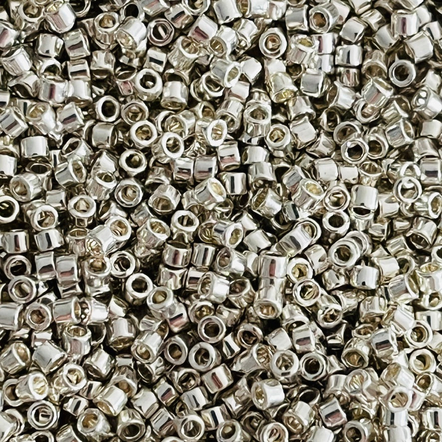 Miyuki Delica 11/0 DB0035 Galvanized Silver