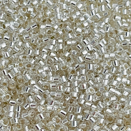 Miyuki Delica 11/0 DB0041 Silver Lined Crystal