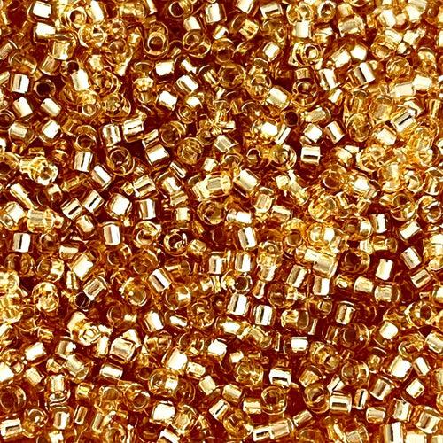 Miyuki Delica 11/0 DB0042 Gold Lined Crystal