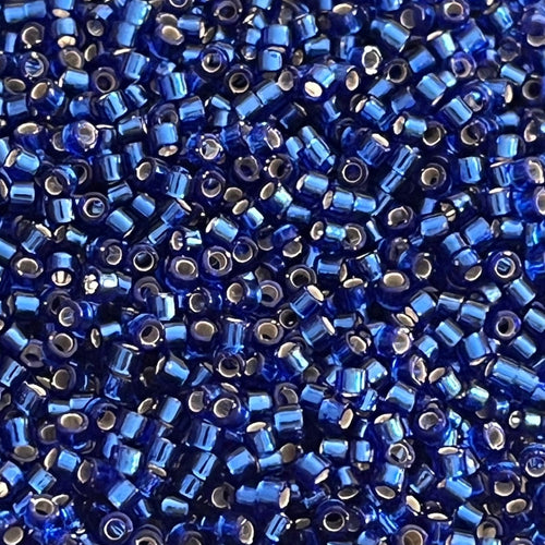 Miyuki Delica 11/0 DB0047 Silver Lined Sapphire Blue