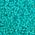 Miyuki Delica 11/0 DB0658 Opaque Dyed Turquoise Green