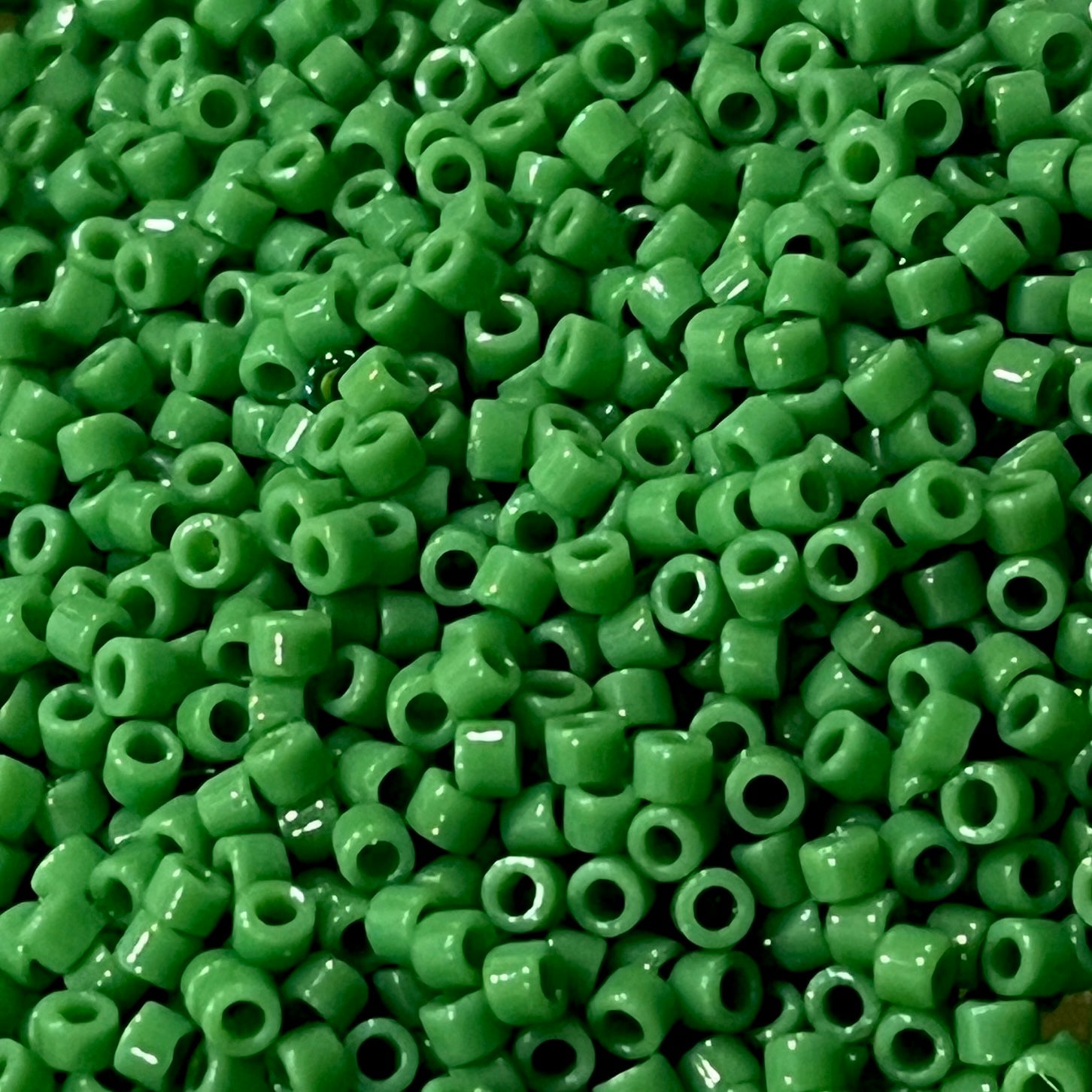 Miyuki Delica 11/0 DB0724 Opaque Green