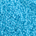 Miyuki Delica 11/0 DB0755 Opaque Matte Turquoise Blue