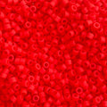 Miyuki Delica 11/0 DB0757 Opaque Matte Vermilion Red