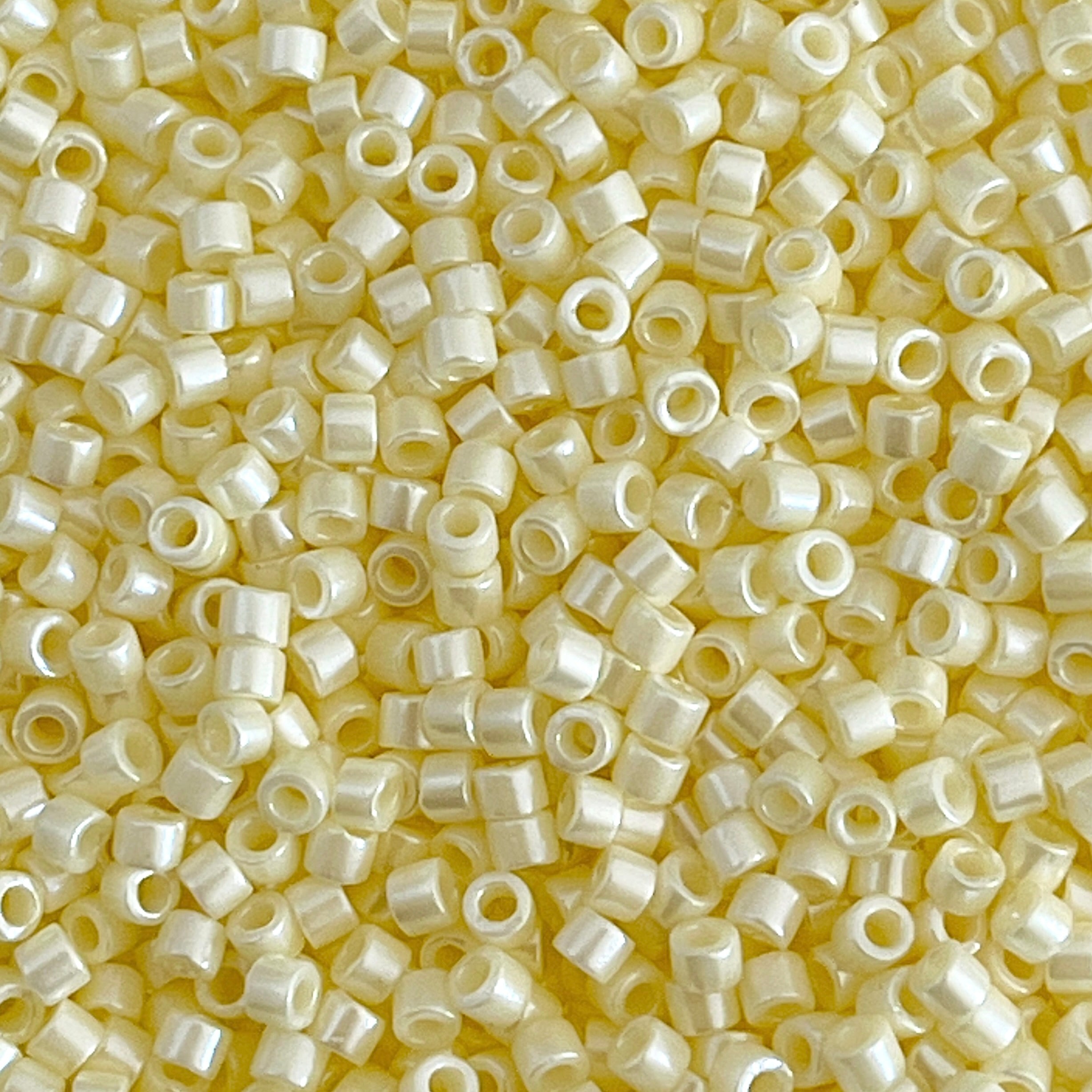 Miyuki Delica 11/0 DB1531 Opaque Ceylon Pale Yellow