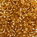 Miyuki Rocalla 11/0 11-0004 Silverlined Dark Gold