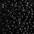 Miyuki Rocalla 11/0 11-0401SF Opaque Semi Frosted Black