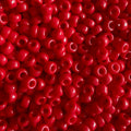 Miyuki Rocalla 11/0 11-0408 Opaque Red