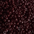 Miyuki Rocalla 11/0 11-0409 Opaque Chocolate Brown