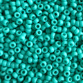 Miyuki Rocalla 11/0 11-0412F Opaque Matte Turquoise Green