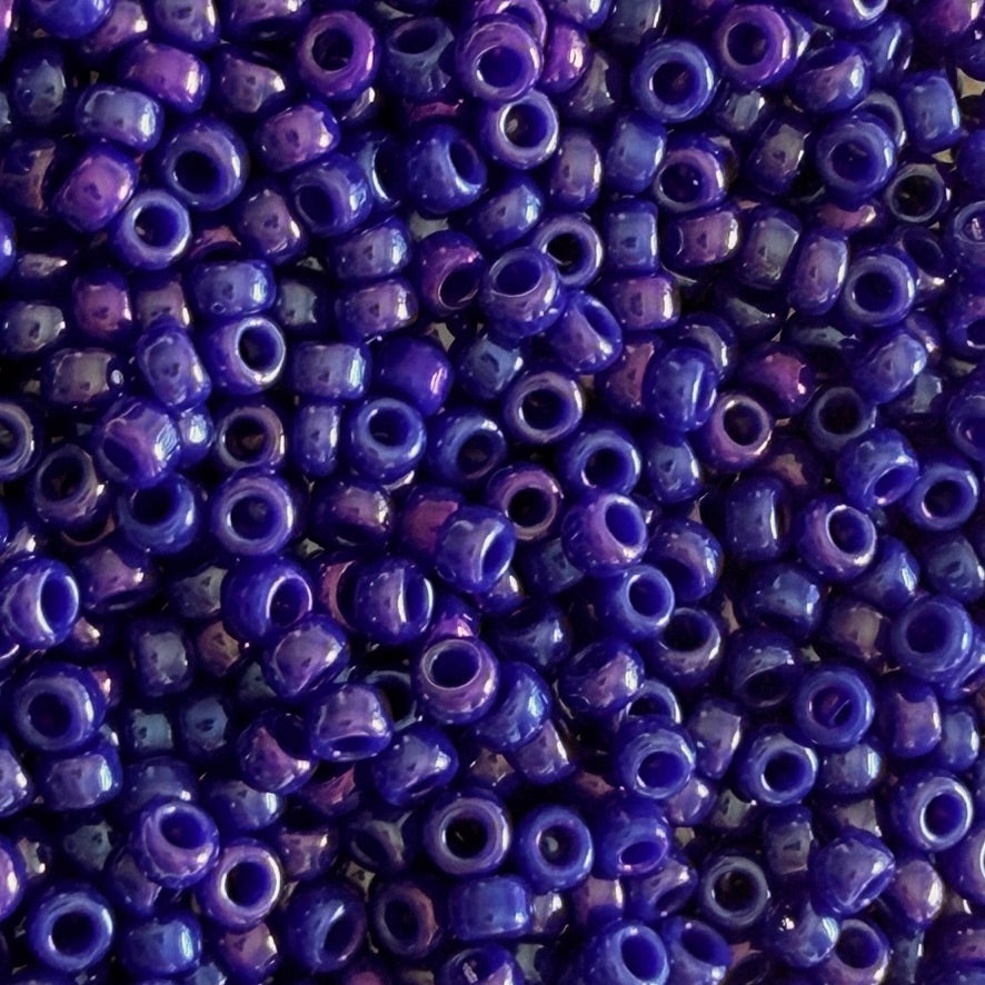 Miyuki Rocalla 11/0 11-1945 Opaque Luster Cobalt Blue