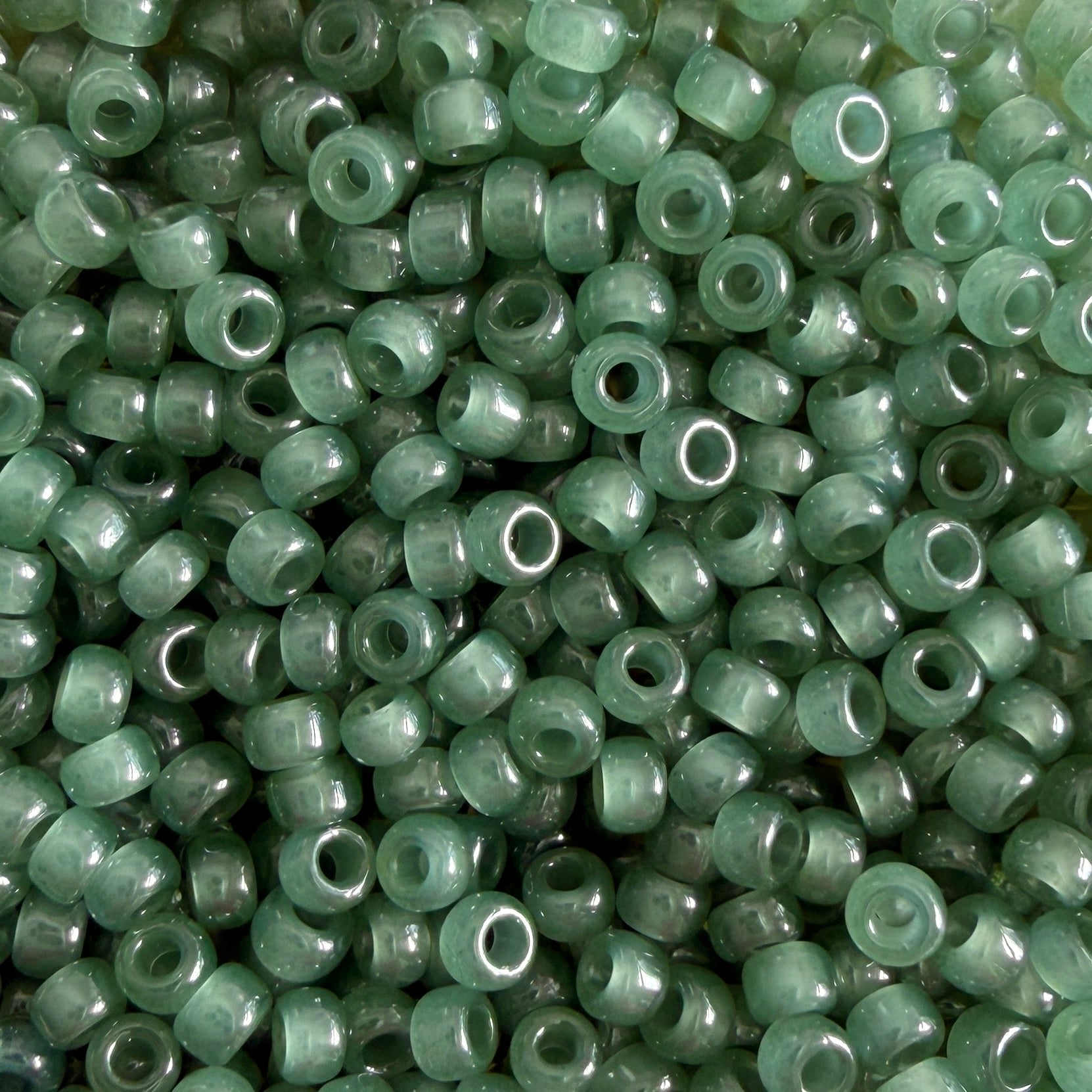Miyuki Rocalla 11/0 11-2375 Ceylon Translucent Sage Green