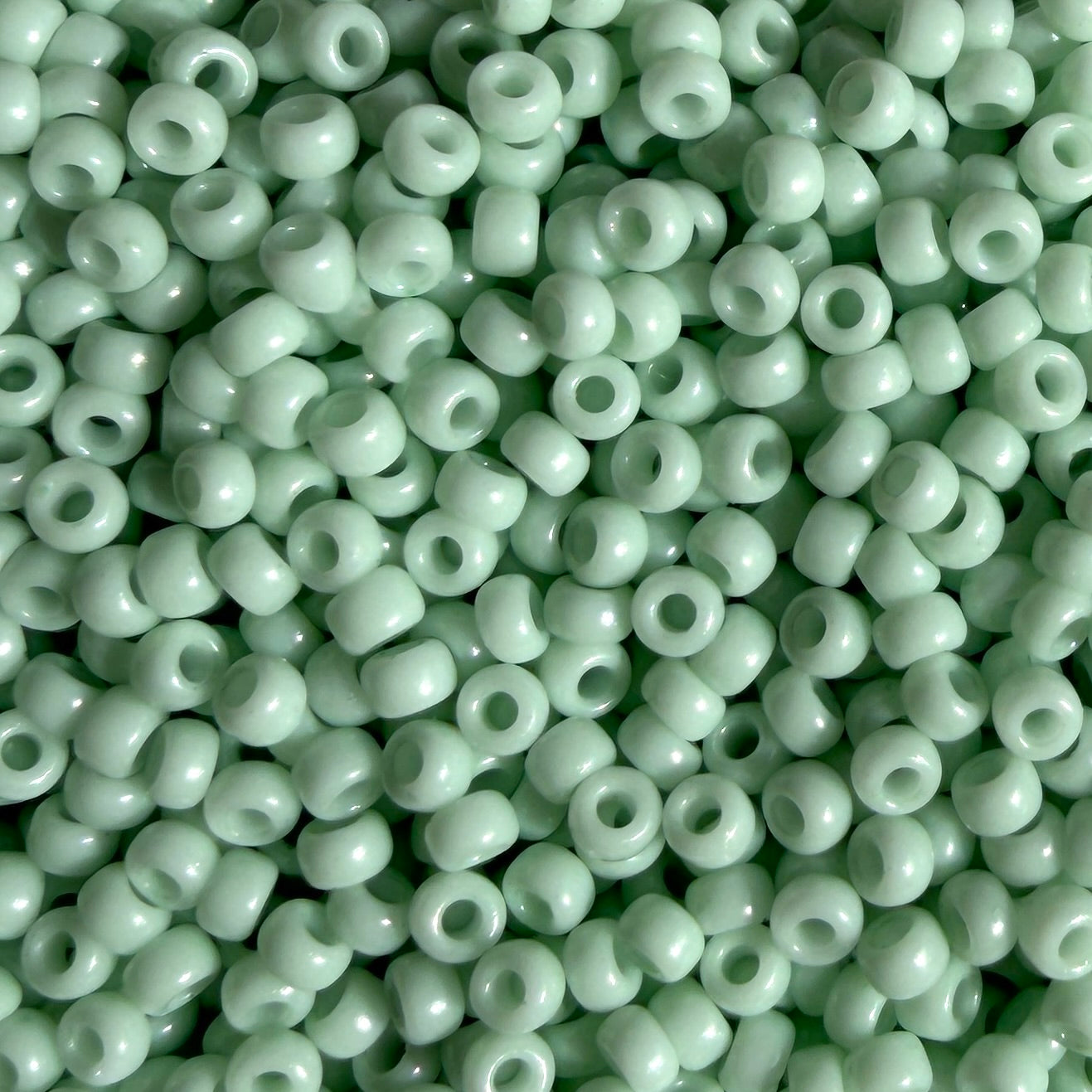Miyuki Rocalla 11/0 11-3318 Opaque Light Mint Green