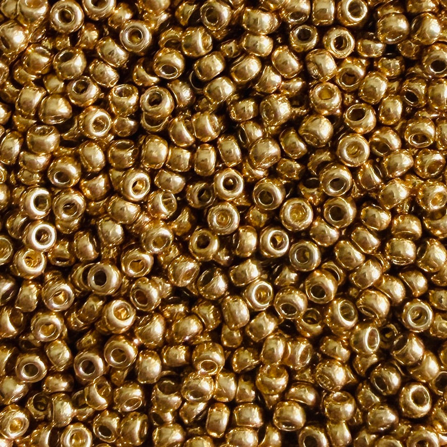 Miyuki Rocalla 11/0 11-4202 Duracoat Galvanized Gold