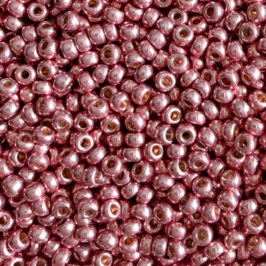 Miyuki Rocalla 11/0 11-4209 Duracoat Galvanized Dark Coral Pink
