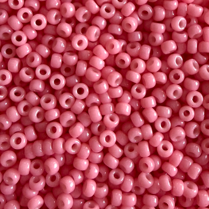 Miyuki Rocalla 11/0 11-4465 Duracoat Opaque Guava Pink