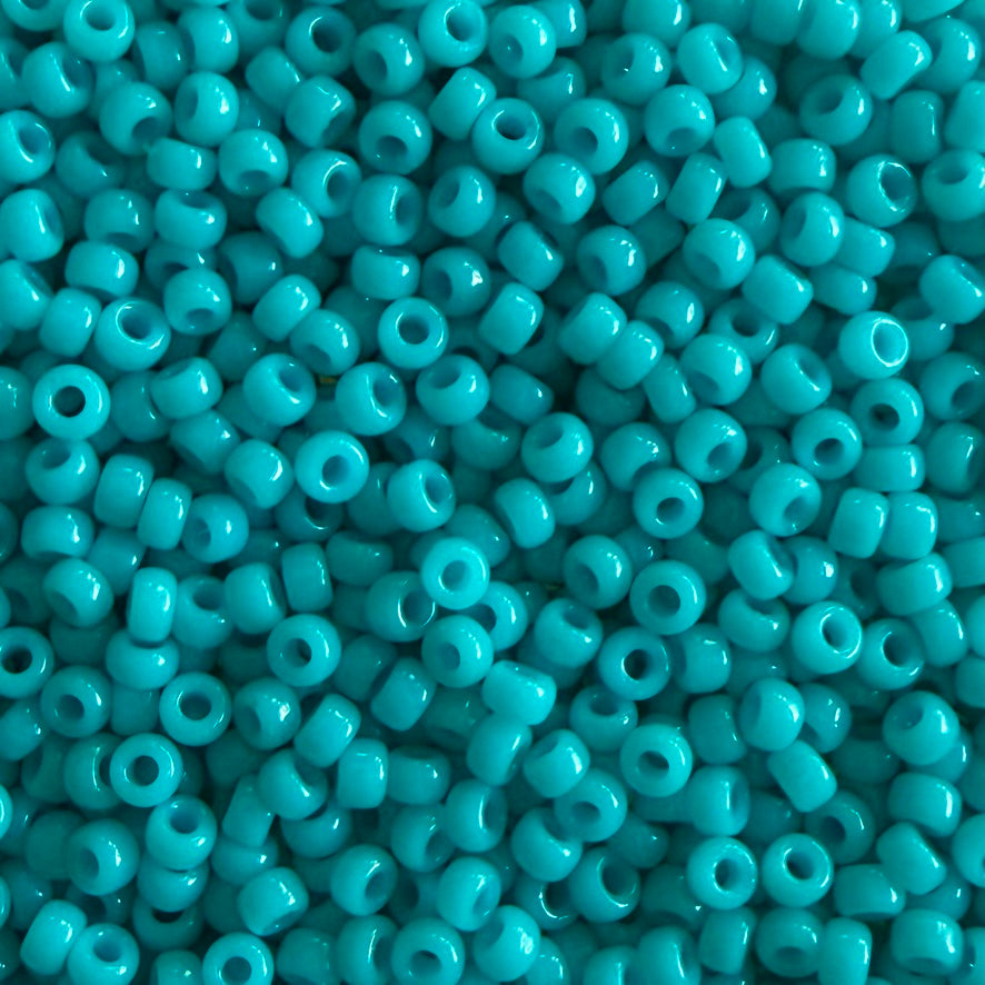 Miyuki Rocalla 11/0 11-4480 Duracoat Opaque Underwater Blue