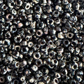 Miyuki Rocalla 11/0 11-4511 Opaque Picasso Black