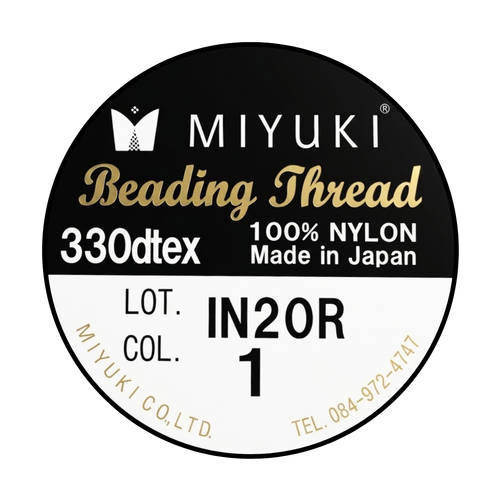 Miyuki Beading Thread Hilo Blanco Nº01 - 50m