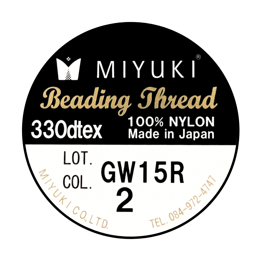 Miyuki Beading Thread Hilo Blanco Nº02 - 50m
