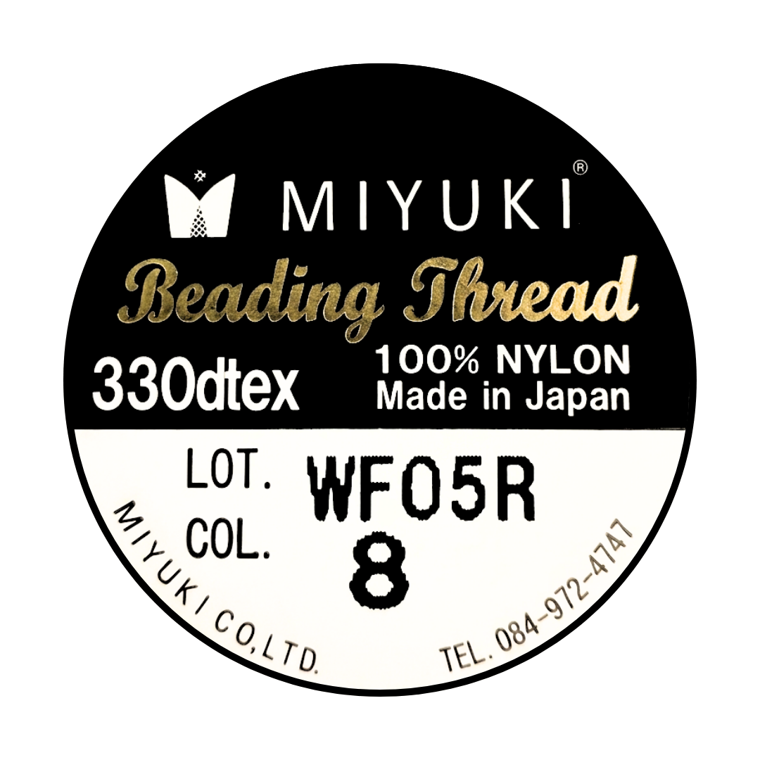 Miyuki Beading Thread Hilo Rojo Nº08 - 50m